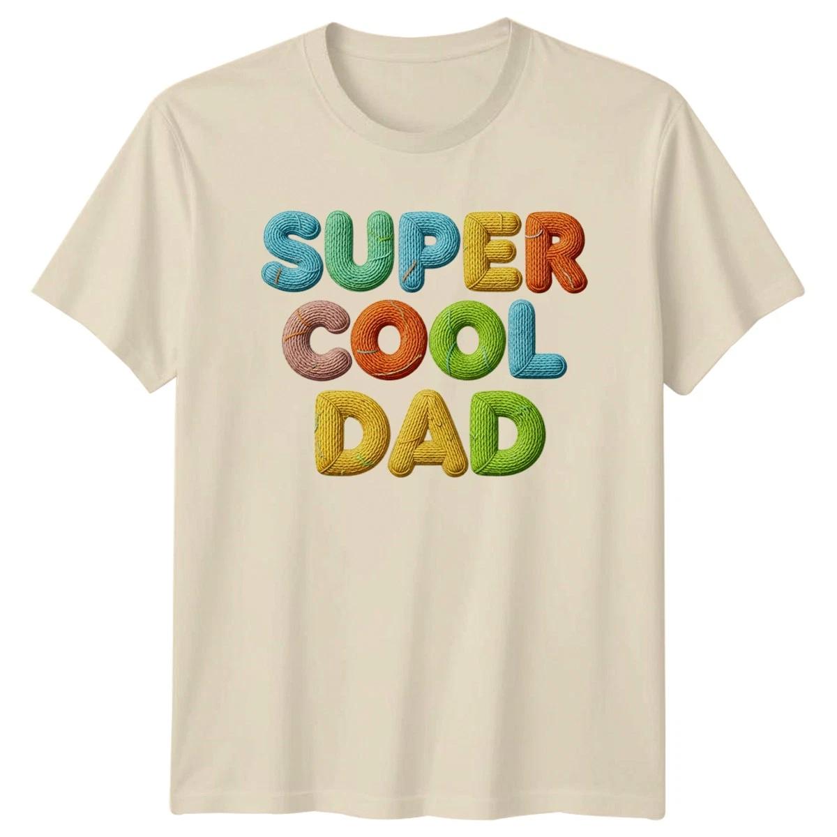 Super Cool Dad Mens T-Shirt Fathers Day Fatherhood Fathers Day Gift For Him XXL