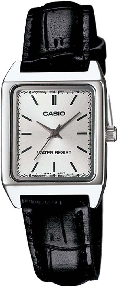 Standard Quartz Watch Silver Black [Casio] Women s LTP-V007L-7E1 (Overseas Model) [Used]