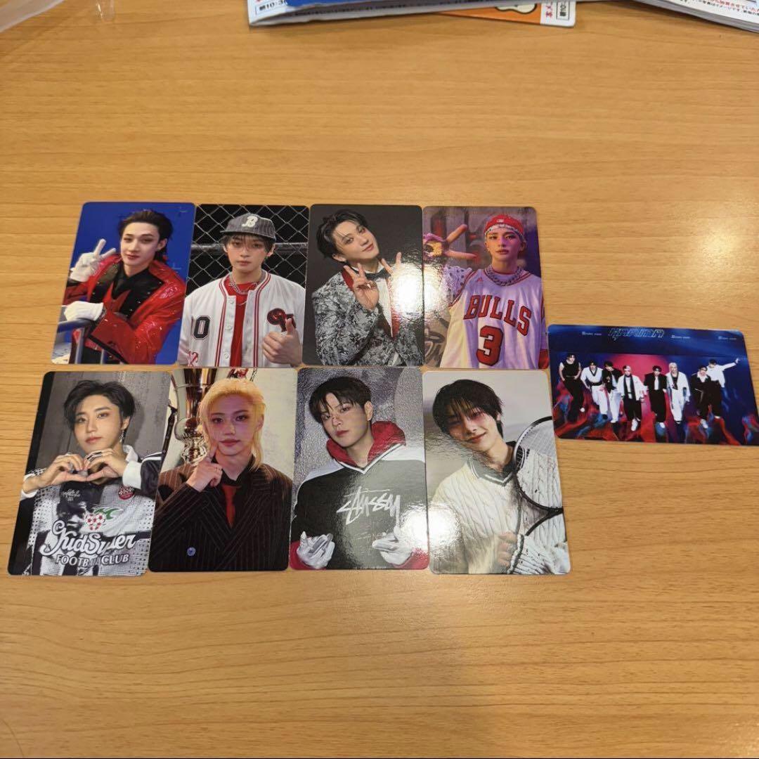 

[USED] Stray Kids Trading Card KARMA HMV Rakidro A 9-piece complete set x 1