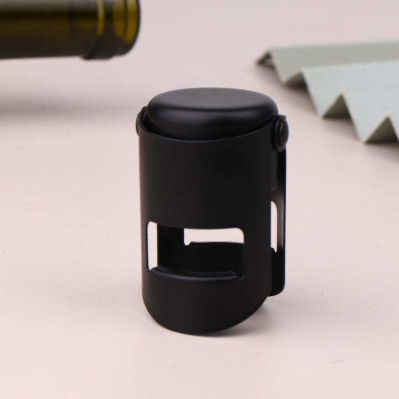 Champagne Stopper Stainless Steel Champagne Bottle Sealer Sparkling Wine Bottle Plug Sealer Leak-Proof Bubble Sealing Bottle Cap