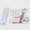 11-Piece Snap Fastener Tool Set with 633/655/831/201 Rivet Base and Hole Punch