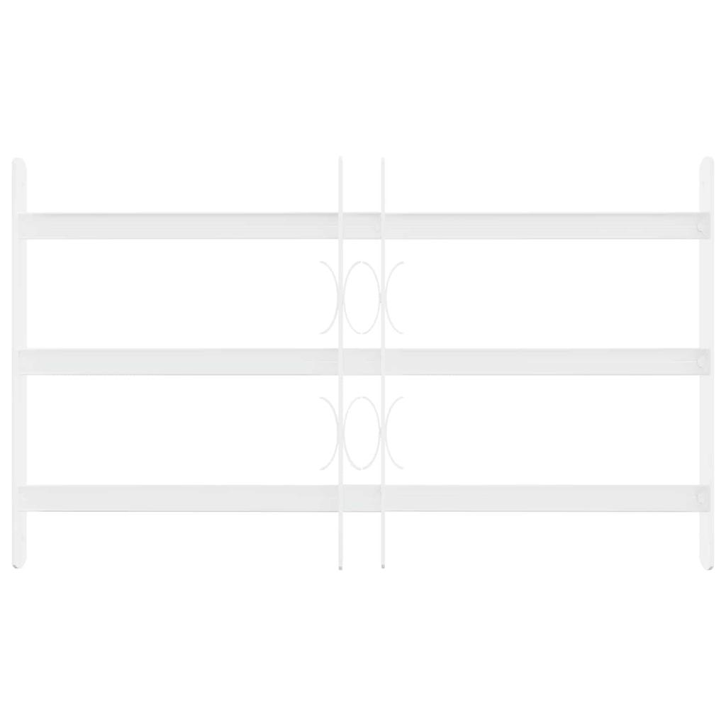 Window Security Grille with 3 Horizontal Bars 3 Pcs 43 74 Cm