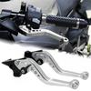 1Pair CNC Aluminum Alloy Motorcycle Brake Handle Motorbike Modification Brake Handle Motorcycle Clutch Drum Brake Lever Handle
