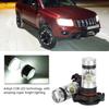 LED Fog Light Bulbs 12-24V 100W 6000K White Car Bright for 2015-2018