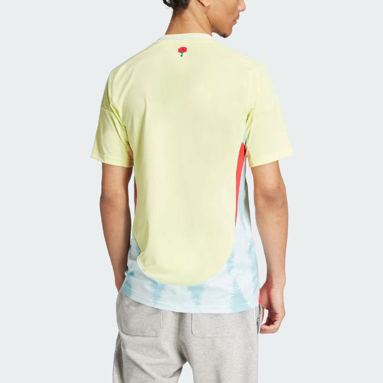 Adidas Spain 24 Away Jersey Pulse Yellow/Halo Mint Men Streetwear IS9033