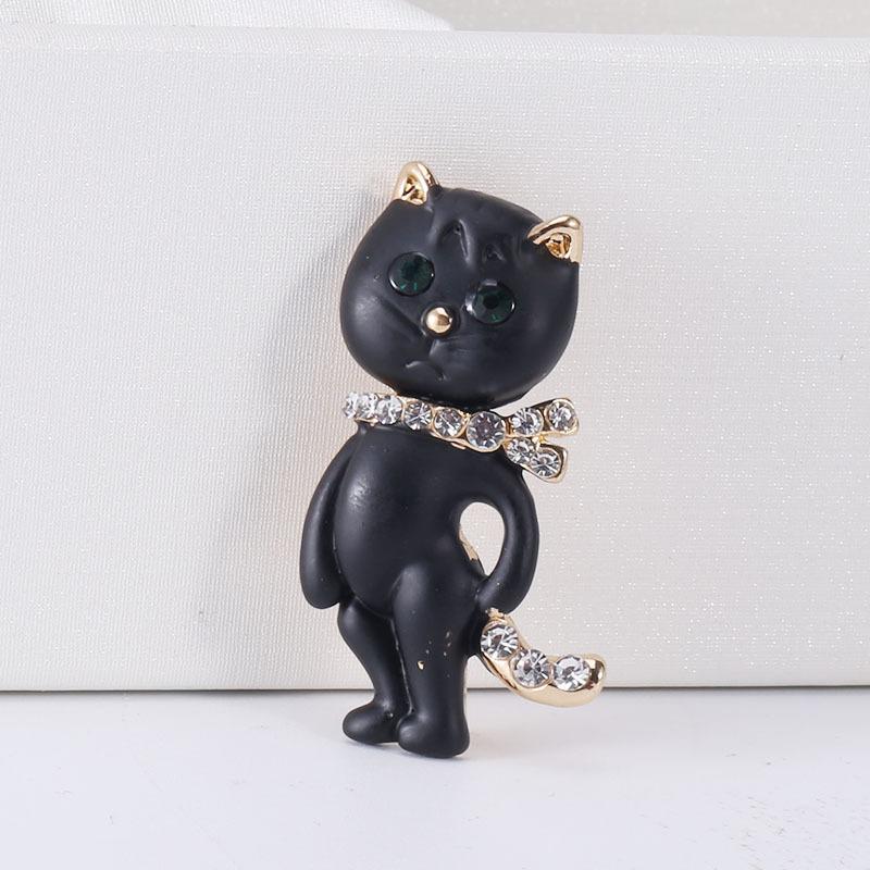 Casual Blazer Animal Brooch, Cardigan Sweater Versatile Corsage Decoration Anti-Light Fixed Pin