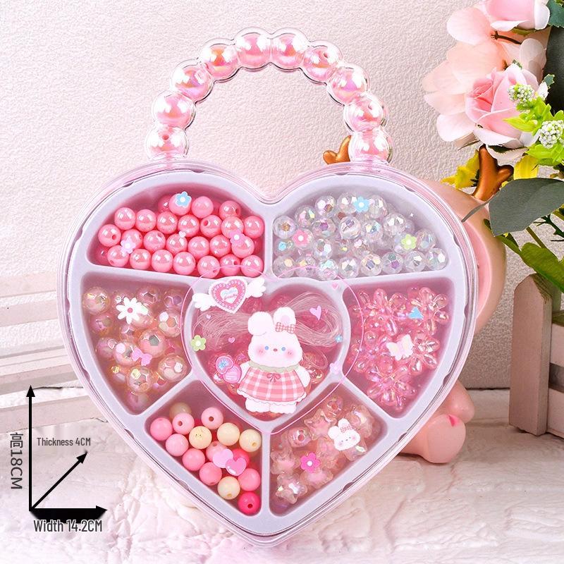 

Набор для изготовления красочных украшений из бусин для детей - Сделай сам браслеты, ожерелья и аксессуары