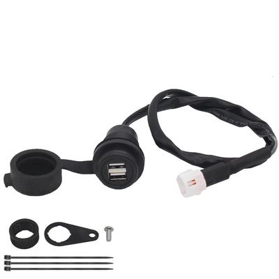Dual Usb Charger Socket For Yamaha Mt09 Mt07 Xsr700 Xsr900 Tracer 700900