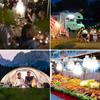 LED Light Bulb USB Rechargeable Hanging Tent Light Portable Emergency Lantern Outdoor Light Bulb For Camping/Garden/BBQ/Outage