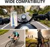 CNC Aluminum Alloy Bicycle Handlebar Phone Holder, Motorcycle Phone Mount Clamp