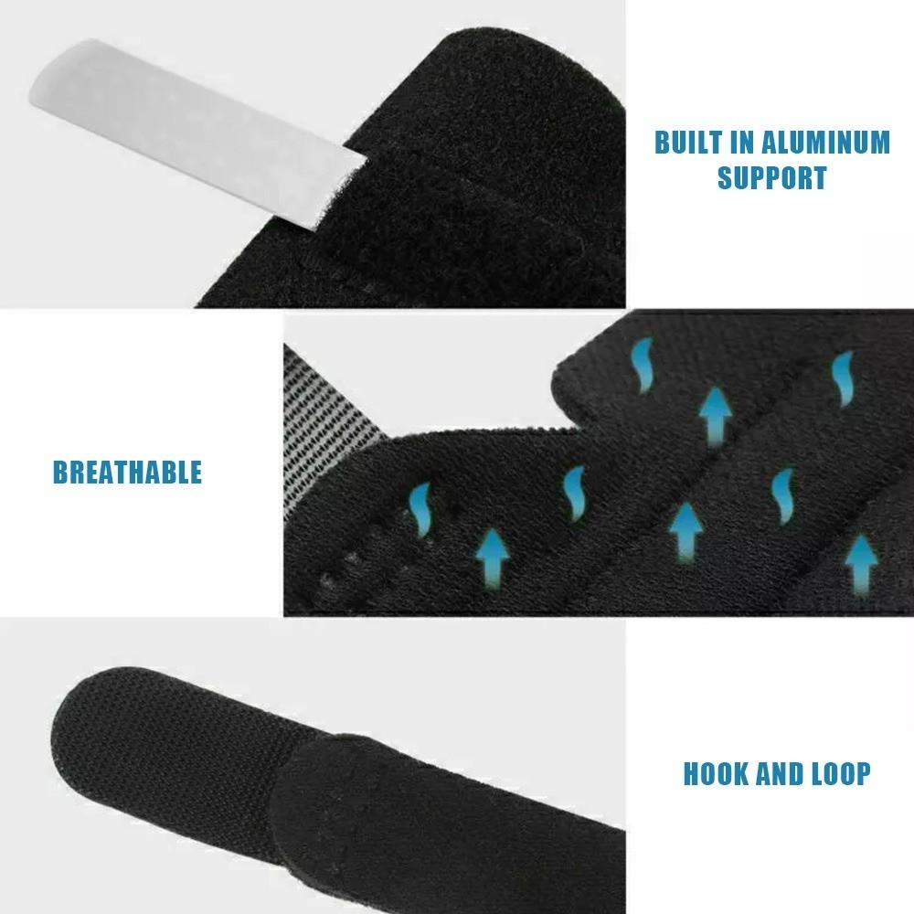 Built-in Aluminum Bar Finger Brace Trigger Adjustable Finger Support Protector  Tendon Injury