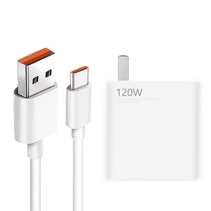 Xiaomi 120W Fast Charging Cable for 14Pro, 10 Supreme, 12Pro, Mix4, 13P, Redmi K60