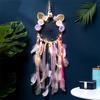 Unicorn Dreamcatcher Indian Feather Lace Decoration Creative Home Wall Decor Girl Heart Pendant