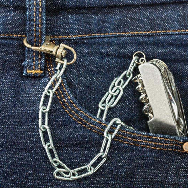 Multipurpose 100cm Silver Stainless Sturdy Steel Chain Accessory for Hanging Artworks Light Fixtures and Flowerpots