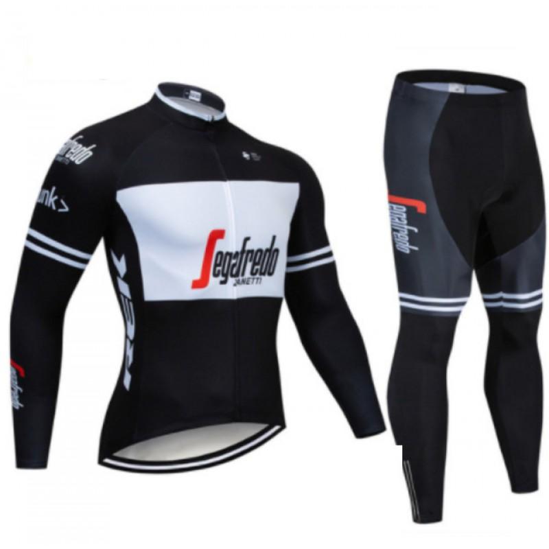 Winter Thermal Cycling Jersey Mountain Biking Breathable Fleece-Lined Wind-Resistant Performance Apparel