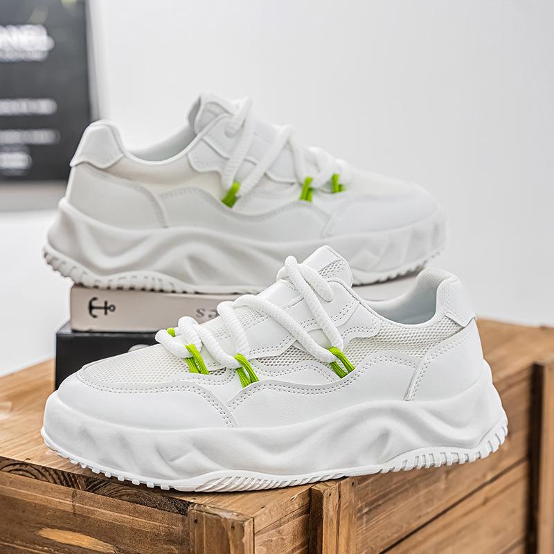 New Niche Design Casual Shoes Men's Casual New Trendy Dad Shoes Little White Shoes Board Shoes Bread Shoes Versatile Men