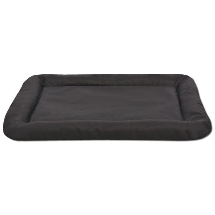 VidaXL Matelas pour Chiens XL Noir Lit Couchage Panier Animaux de Compagnie 170454