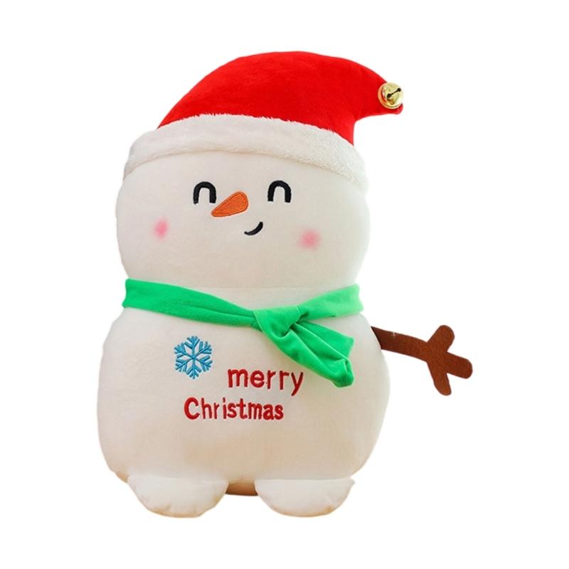 Christmas Plush Doll Christmas Stuffe Animal Toy Table Ornament Christmas Reindeer Plush Toy Gift for Women Girls