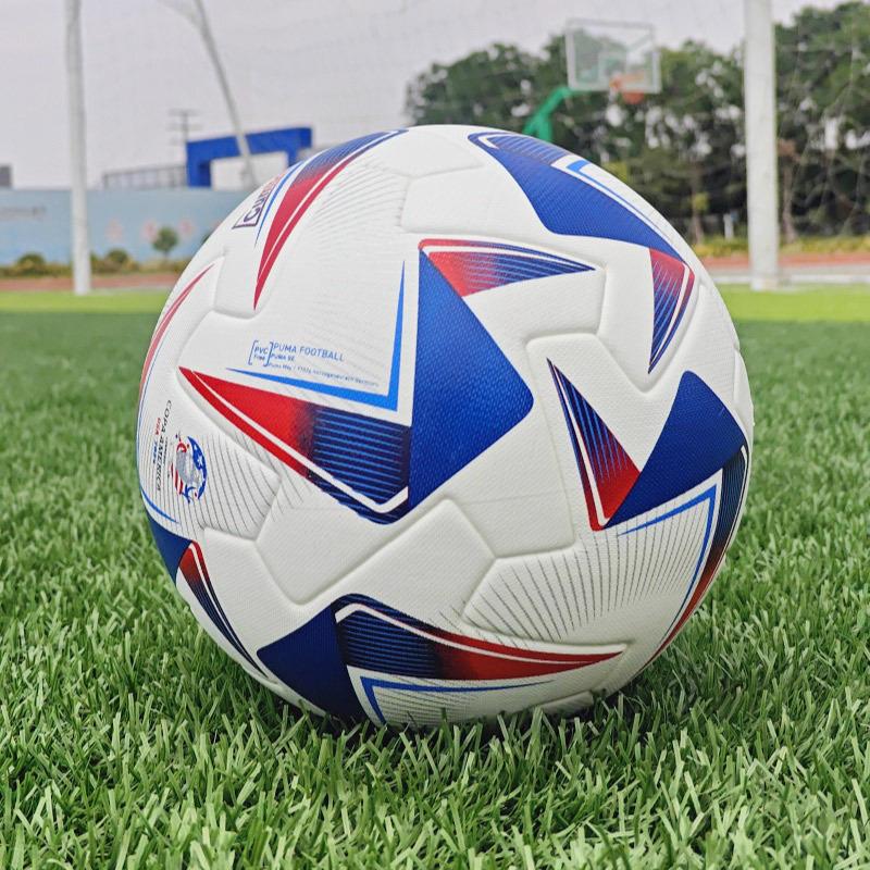 Alta Qualità No. 5 Palloni da Calcio Antiesplosione e Resistenti all'Usura in PU Senza Cuciture Termosaldati per Adulti Studenti Allenamento Professionale