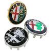 Autoaufkleber für Alfa Romeo 4 Stück 58mm Auto Radnabenkappen für Alfa Romeo Logo Giulietta Mto Giulia GT 159 147 156 166