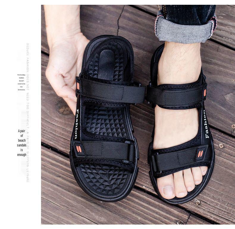 Men's Summer Sandals: Non-slip, Odor-resistant, Outdoor Sports & Driving Footwear for the Beach
