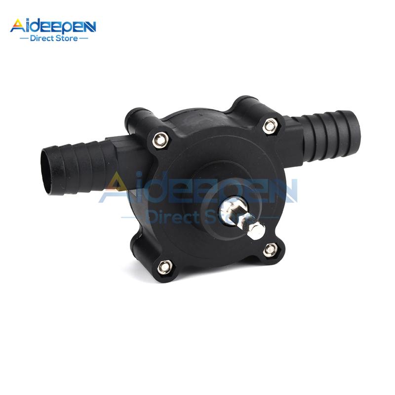 Mini Hand Self-priming Liquid Transfer Pumps Electric Drill Pump Portable Diesel Oil Fluid Water Pump Home Garden Outdoor Tool