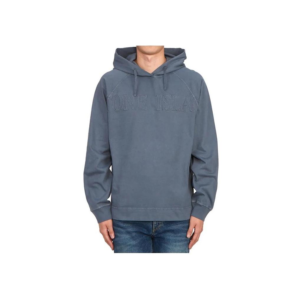 Stone Island Printed Pullover Hoodie Men hoodies 781563355-V0124