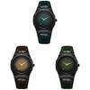 Mens Quartz Watch With Toad Pattern Leather Strap For Business Casual And Gift Use