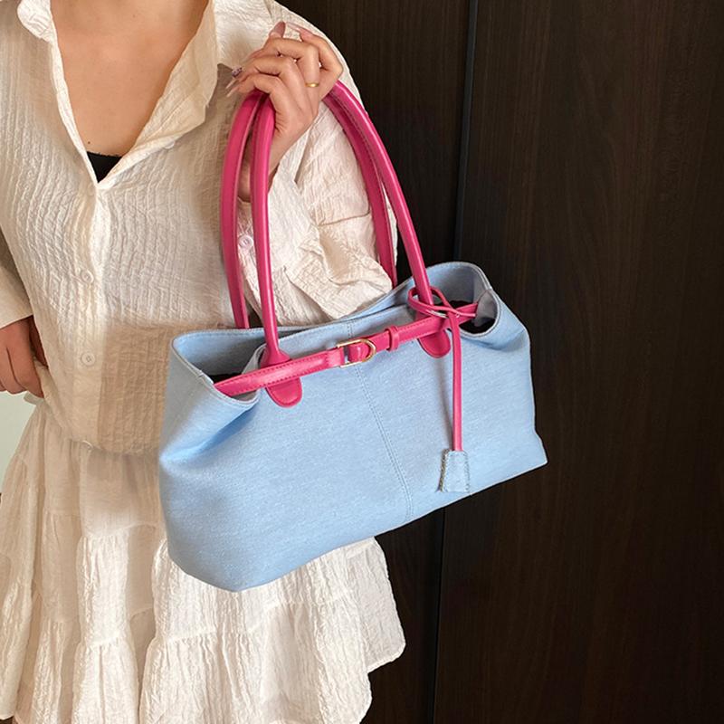High Quality Fashionable Versatile Commuting Handbag Simple Casual Large Capacity Armpit Shoulder Bag for Women CLE