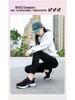 Women's Black Leather Air Cushion Sneakers: Autumn/Winter Casual, Thick Sole, Trendy Flat Heel Shoes