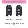 Compatible with Honda Vezel, Haoying, XRV, 9th Gen Accord, Civic, and Lingpai key case shell, foldable bag for women.