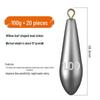 Willow Leaf Fishing Lead Sinker
