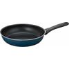 Thermos Frying Pan 24cm For Gas Fire Only Durable Coat Lightweight Model Navy KFD-024 NVY