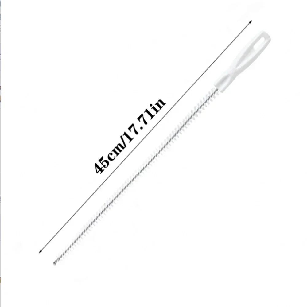 Super Długa Szczotka do Udrażniania Rur Łazienkowa Szczotka do Czyszczenia Włosów Kanalizacji Zlewu Elastyczny Środek do Udrażniania Odpływów Narzędzie do Usuwania Zatorów i Zanieczyszczeń