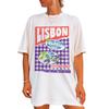 Women Retro Lisbon Seafood Graphic Tees Sardine Oyster T Shirt Cute Aesthetic Foodie TShirt Unisex Summer Loose Vacation Tops