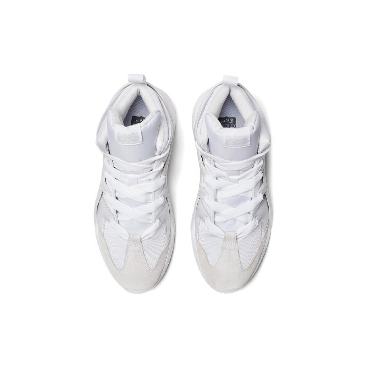 ONITSUKA TIGER Big Logo Trainer Comfortable Fashion Shock Absorption Non-Slip Wear-Resistant Low-Top Casual Shoes Unisex Sneaker White 1183B559-100