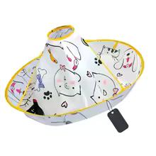 

Kids Hair Cutting Cape Hair Cutting Gown Hairdresser Apron Cloak Umbrella Hair Cutting Tools