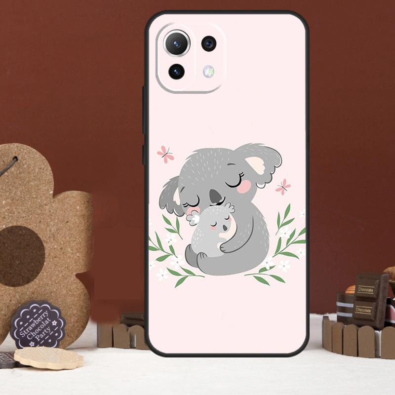 cartoon watercolor animal koala Case For Xiaomi 15 Ultra 14 15T 13T 14T 17 Pro Max POCO F8 Ultra X7 X5 X6 F5 F6 F7 Pro Cover