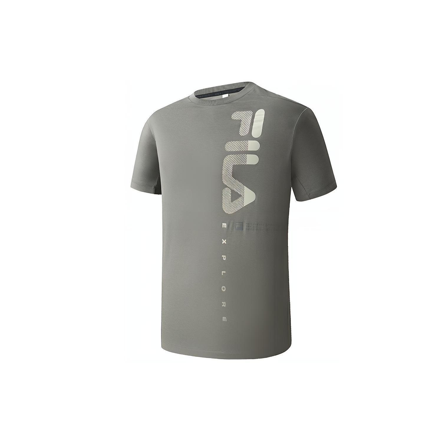 FILA T Shirt Men s Serpentine Green A11M317103FKK XL