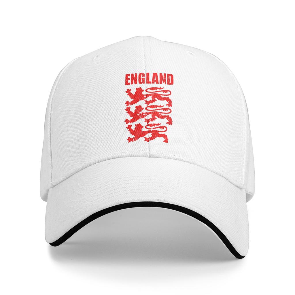 Summer England Red Lion Baseball Cap Running Hippie y2k Retro Custom Logo Sun Trucker Hat Unisex-Teens Sun-Proof Snapback Cap