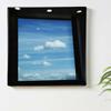 LIB Sky Window Fabric Wall Panel 57cm Canvas Frame Nature Landscape Clouds