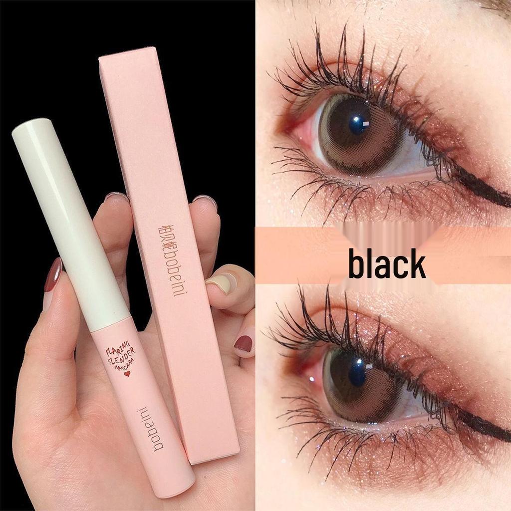 Douyin Waterproof Long-Lasting Mascara: Fine Brush, Curling, Smudge-Proof, Lengthening, and Thickening for Women.