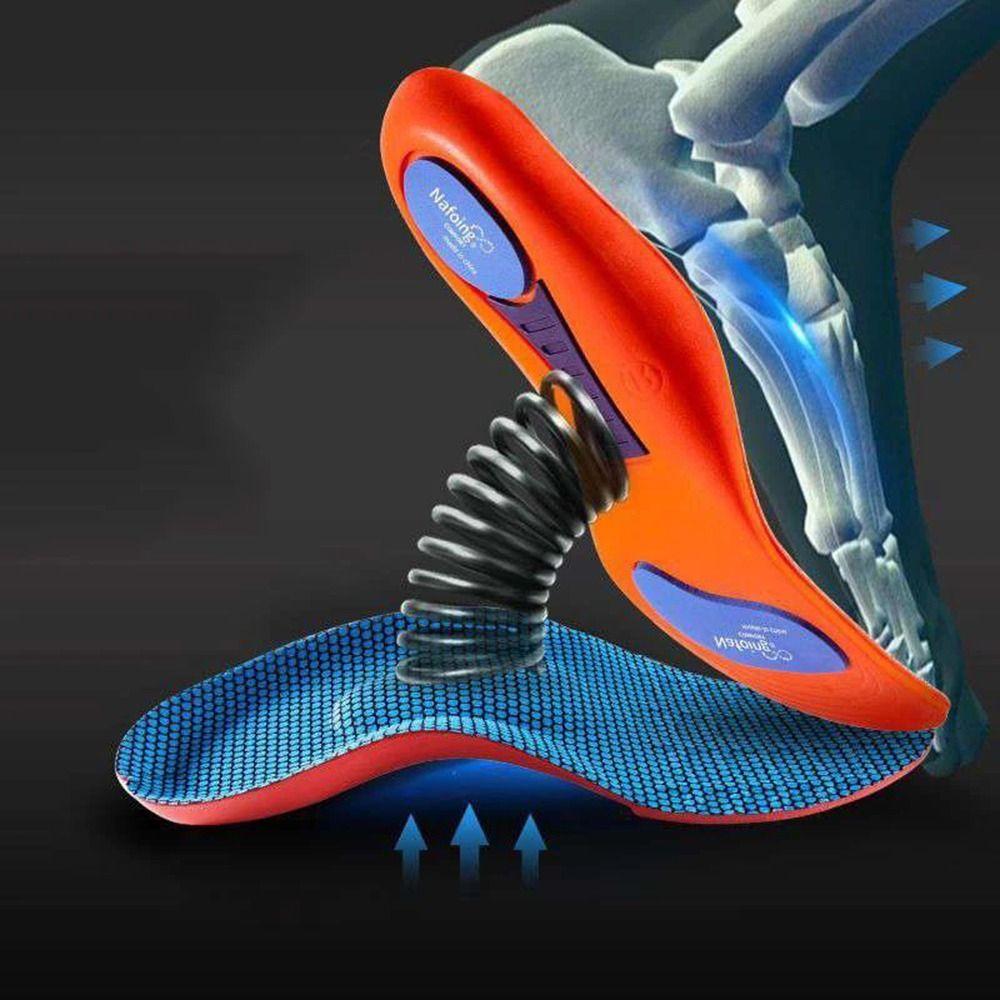 Cushion Shock Absorbing Massage Foot Pad Anti-Slip Arch Orthopedic Insole Arch Support Insoles