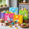 4-40PCS Easter Themed Non Woven Bags Collection Holiday Gift Bags Valentines Party Packaging Shopping Tote Waterproof Decor