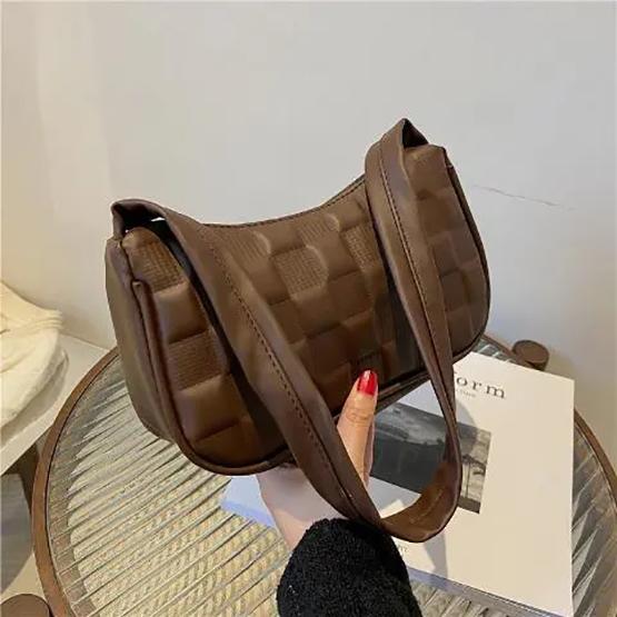 Женская элегантная винтажная сумка для подмышек — фото 14