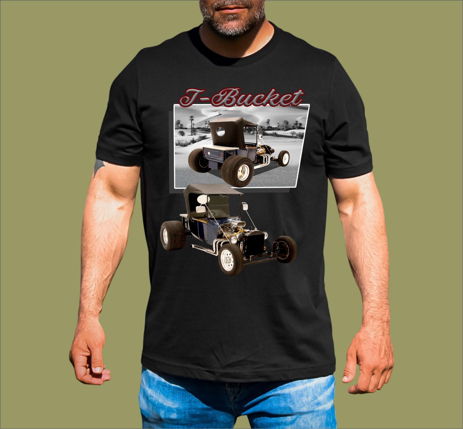 HOT ROD T-BUCKET T-SHIRT L