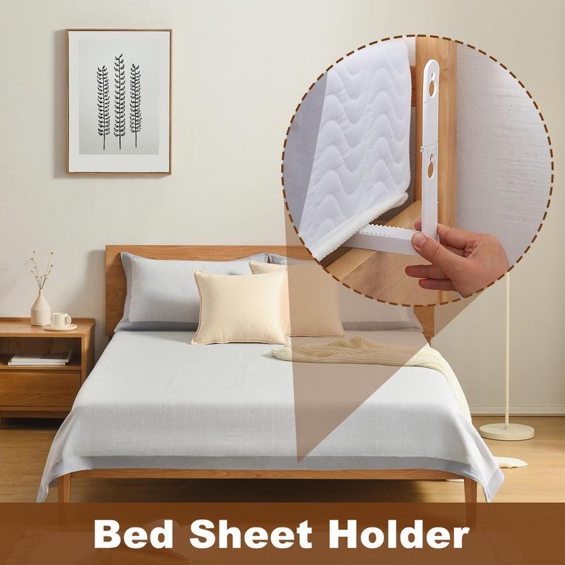 4Pcs Adjustable Fitted Sheet Keepers household invisible bed sheet clip punch-free buckle Non-Slip Firm Tight Accessories