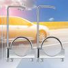 Automobile Exhaust Clamp Hook 2.5Inch Exhaust Clamp With Hanger Exhaust Clamp Clamp With Hanger Rear Muffler Hanger Car Tool