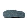 Jordan Air Jordan 1 Cushioning, Wear Resistant Low Top Vintage Basketball Shoes Unisex Gray White FN5214-141(Team210-)