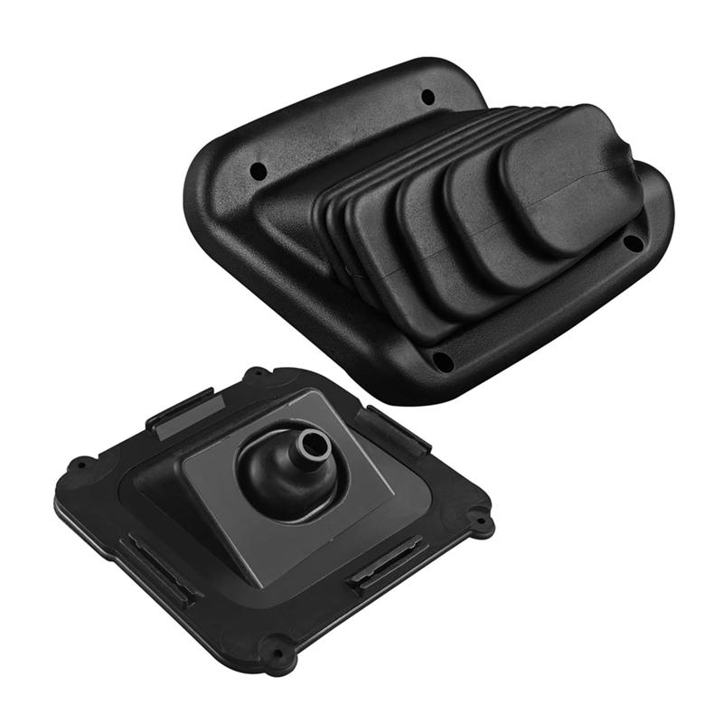 For Ford F150 F250 F350 Bronco Manual Transmission Cover Transfer Case Shifter Boot F2TZ-7277-A Replacement Part F2TZ7277A чёрный